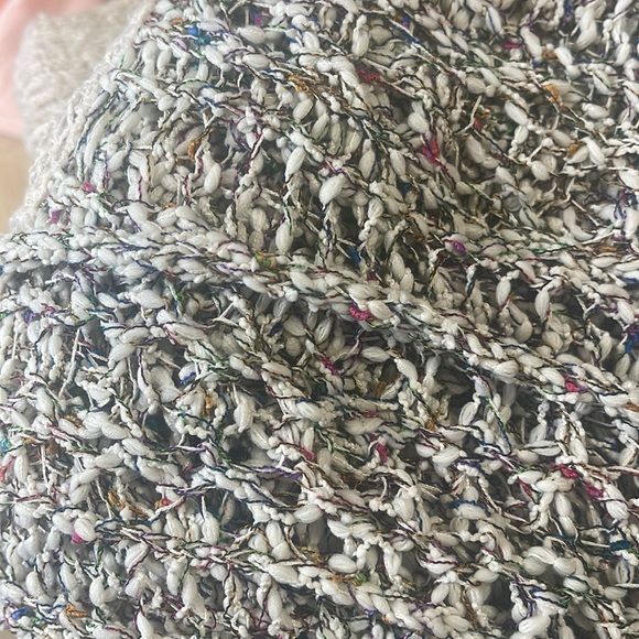 POL ribbon sweater, open knit, perfect for layering sz small - Picture 6 of 6